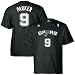 Search : adidas San Antonio Spurs #9 Tony Parker Black Net Player T-shirt