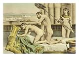 Ancient Times Plate VII from De Figuris Veneris by F.K Forberg Art Giclee Poster Print by Edouard-henri Avril, 24x18