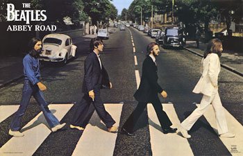 The Beatles - Abbey Road Best Sellers Poster Print, 34x23