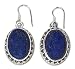 Lapis lazuli earrings, 'Blue Mystique' 1 W 1 L