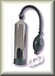 Precision Penis Pump with Enhancer Ring Tinted Cylinder