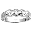 Sterling Silver Baby Ring with Clear CZ - 2mm Band Width - 4mm Face Height - Sizes: 1-4 Sterling Silver Baby Ring with Clear CZ - 2mm Band Width - 4mm Face Height - Sizes: 1-4