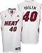 Udonis Haslem Jersey: adidas White Replica #40 Miami Heat Jersey - X-Large