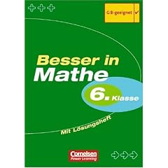 Besser in Mathematik. Bruchrechnen 6 Schuljahr. (Lernmaterialien)