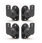 TechSol Pack de 4 Negro Altavoz unive...