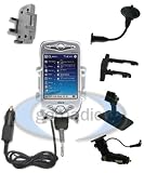 O2 XDA II Powered Multi Adapter Car / Auto Mount PDA Phone Holder - Gomadic Brand