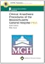 Clinical Anesthesia Procedures of the Massachusetts General Hospital for PDA: Powered by Skyscape, Inc. (Lippincott Williams & Wilkins Handbook Series)