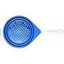 Chef'n SleekStor Collapsible Colander Medium 8-Inch Diameter, Pacific/Meringue