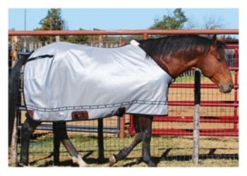 Classic Equine Airflow Fly Sheet X-Large Silver/Bl