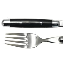 Cambridge Silversmiths Jubilee Black 20-Piece Flatware Set, Service for 4