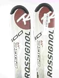 Used Rossignol JR Edge Kids Snow Skis with Binding 100cm C Chips