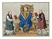 King Henry VIII King of England 1509-1547 with Cranmer and Thomas Cromwell Art Giclee Poster Print, 24x18