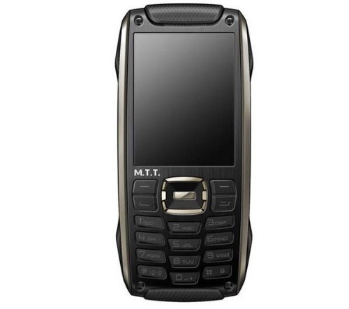 MTT - Fashion - Téléphone portable - GSM/Tri-bande - GPS - Bluetooth - Noir