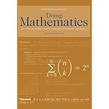 doing mathematics an introduction to proofs and problem solving