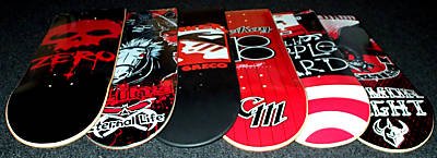 6 Zero Blind Baker Flip Darkstar Plan B Skateboard Deck by zero