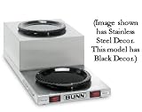 BUNN 11402.0006 Coffee Decanter WL2 Warmer 120V BLACK