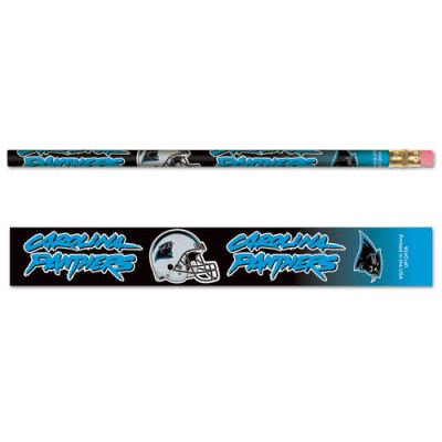 CAROLINA PANTHERS OFFICIAL LOGO PENCIL 6-PACK