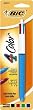BIC 4-Color Ball Pen, Refillable, Medium/Fine Point, Assorted, 12 Pens