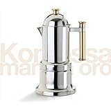 Vev Vigano Stovetop Espresso Maker - Vev Vigano Kontessa Gold 6 cup size
