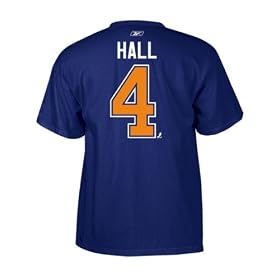 Edmonton Oilers Taylor Hall NHL Player Name & Number T-Shirt Size M