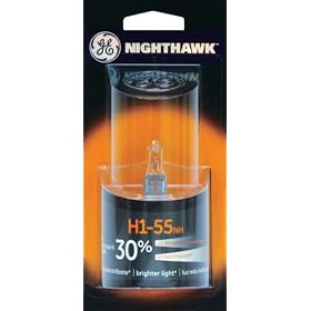 GE Nighthawk H1-55NH/BP Automotive Replacement Bulb, Pack of 1