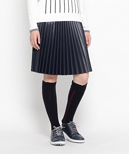 (アダバット) adabat ラムキッドレザープリーツスカート 11969923