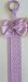 Boutique Hair Clip & Hair Bow Holder (Lavender Bow/Lavender Dot Ribbon)