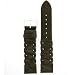Genuine Braided Leather Black Watch Band 18mm