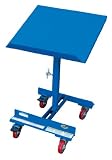 Vestil WT-2221 Mobile Tilting Work Table, Steel, 150 lbs Capacity, 21