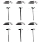 Westinghouse 403206-41SP  6 Piece Inwood II Solar Lights Set, Stainless Steel