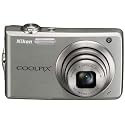 Nikon Coolpix S630 12MP Digital Camera with 7x Optical Vibration Reduction (VR) Zoom and 2.7 inch LCD (Titanium Silver)