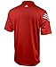 adidas Men's puremotion climacool 3-Stripes Sleeve Polo - Red/White - X-Large