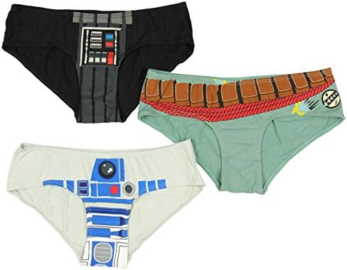 Star Wars Characters Juniors Panty 3 Pack (Large, 12-14)