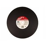 Milwaukee 12" x 1/8" x 20mm Arbor Aluminum Oxide Abrasive Cutting Wheels for Ductile Metal (10 Pack)...