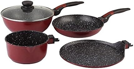 Wonderchef Click Amaze Cookware Set, 4-Pieces Wonderchef Click Amaze Cookware Set, 4-Pieces