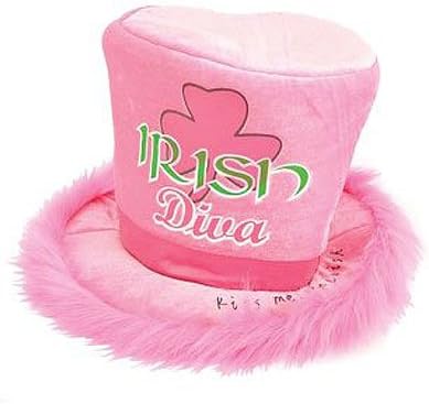 Irish Diva - Shamrock St. Patrick's Day Party Hat