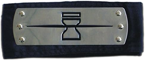 ZeroMart Black Naruto Anti Sand Village Akatsuki Sasori Cospaly Headband