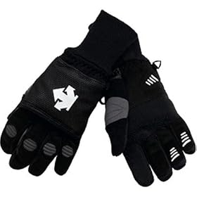Buy Descente 2009 10 Wombat Full Finger Cycling Gloves - Black - 19111bk by Descente