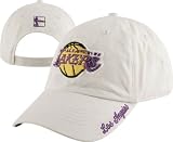 Los Angeles Lakers Women's '47 Brand White Winnie Relaxed Fit Adjustable Hat