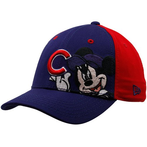 New Era Chicago Cubs Preschool Navy Blue-Red Mickey Pop-Up Adjustable Hat
