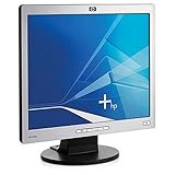 HP L1706 43,2 cm (17 Zoll) TFT Monitor, analog, schwarz / silber (Kontrast 500:1, 12 ms Reaktionszeit)