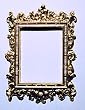 Dollhouse Miniature Gold Ornate Frame