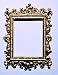 Dollhouse Miniature Gold Ornate Frame