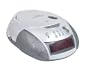 GPX CRCD3504 AM/FM Clock Radio with CD Player with Dual Alarms