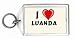 I Love Luanda Keychain
