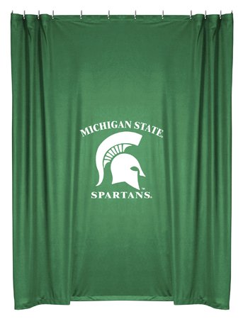 Michigan State Spartans ( University Of ) NCAA Bathroom Shower Curtain