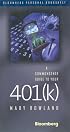 A Commonsense Guide to Your 401(k) (Bloomberg Personal Bookshelf (Hardcover))