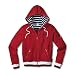 Jeantex Florina Ladies Sailing Hooded Sweatshirt, Red, 34
