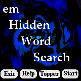 "emHidden Word Search" for Palm OS 5