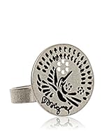 Desigual Anillo Troquel (Gris)
